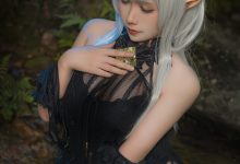 麻花酱 –  明日方舟 闪灵泳装[20P-254.9M]-美图岛