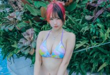 ElyEE子 –  Poolside Relaxation [31P+4V-99MB]-美图岛