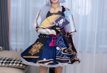 甜予摄影 NO.141 澜澜-cos服人字拖、白丝、裸足、挠脚心剧情[134P+3V／12.6GB]-美图岛
