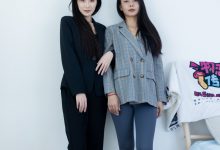 物恋传媒 No.2338 菜菜&岚岚-两双平底鞋、短黑丝、短肉丝 [169P1V-6.25GB]-美图岛