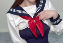 鹿八岁baby –  白丝水手服[35P-107.2M]-美图岛