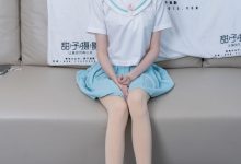 甜予摄影 No.182 珞珞-板鞋、白棉袜、厚肉丝、小人国剧情 [134P2V-10.5GB]-美图岛