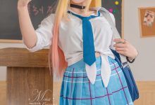 咬一口兔娘(Yiko湿润兔) –  2025年7月作品 喜多川海梦[77P-1.52G]-美图岛
