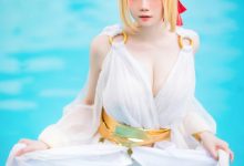 焖焖碳 –  FGO 尼禄睡裙 [27P-239MB]-美图岛