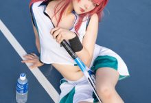 露Mercurius-i-碧蓝航线-布莱默顿·炙热的网球练习[20P-270MB]-美图岛