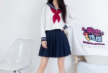 物恋传媒 No.2535 茯苓-帆布鞋、纯白棉袜、裸足 [160P1V-3.96GB]-美图岛
