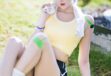 瓜希酱-灵笼-白月魁运动服[15P-49MB]-美图岛
