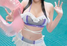 ZinieQ-Tifa Lockhart Swimsuit[38P+7V-1.26G]-美图岛