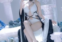 屿鱼 –  碧蓝航线 可畏同人礼服[63P-308.8M]-美图岛