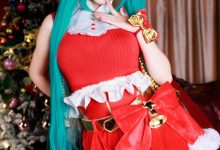 阿雪雪 – NO.037 初音圣诞 [62P+3V-2.79GB]-美图岛