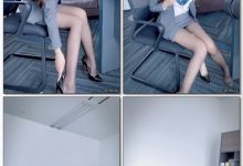 王馨瑶 职业服白衬衣拍摄花絮 [1V-158M]-美图岛