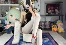 白栎Shirly – NO.064 虎啸风生 白虎娘-美图岛